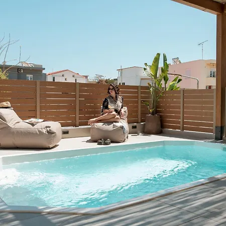 Apartament Azura Mar, Seaview Premium With Heated Mini Pool And Private Parking Rethymnon